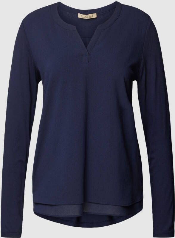 Smith and Soul Blouse met tuniekkraag