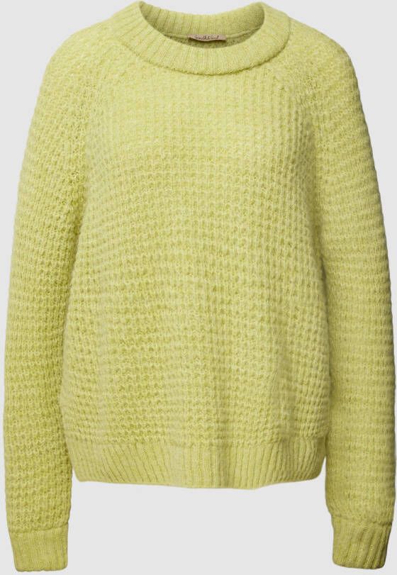 Smith and Soul Gebreide pullover met structuurmotief