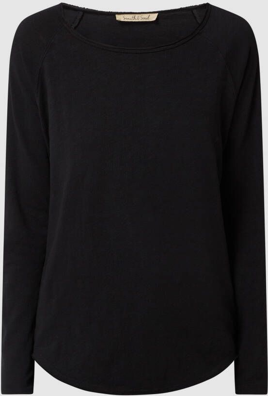 Smith and Soul Shirt met lange mouwen van slubjersey