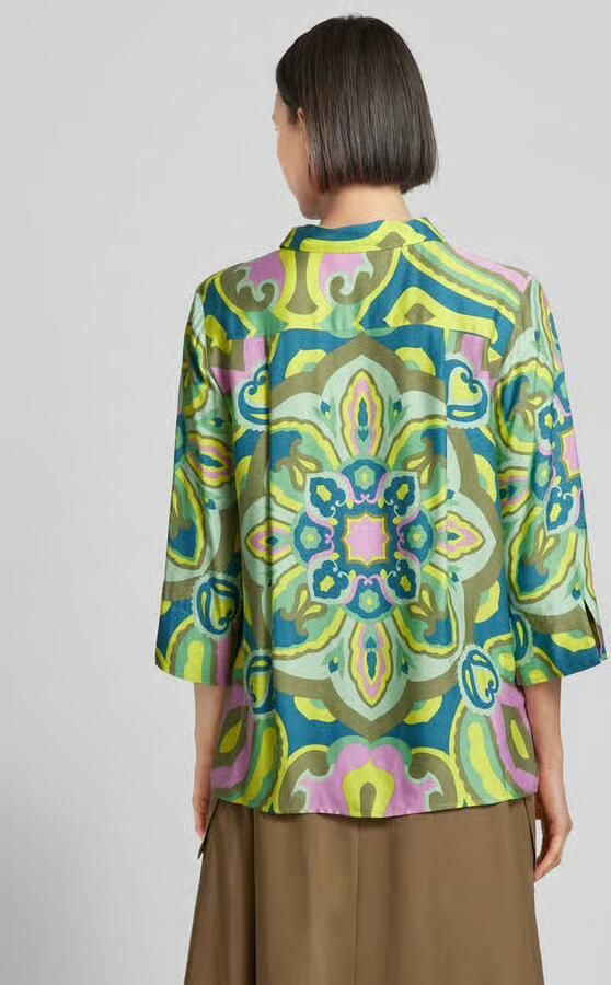Smith and Soul Blouse met all-over motief en 3 4-mouwen