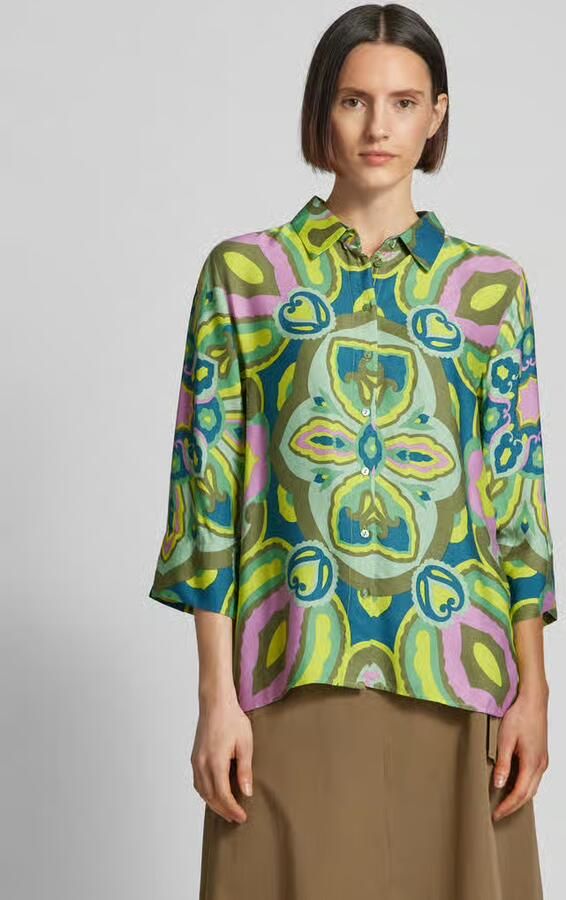Smith and Soul Blouse met all-over motief en 3 4-mouwen - Foto 4