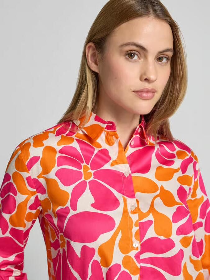 Smith and Soul blouse met knoopsluiting en overhemdkraag