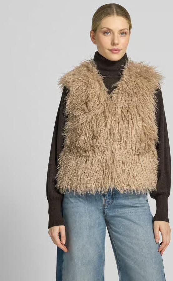Smith and Soul Bodywarmer met v-hals en verborgen sluiting - Foto 3