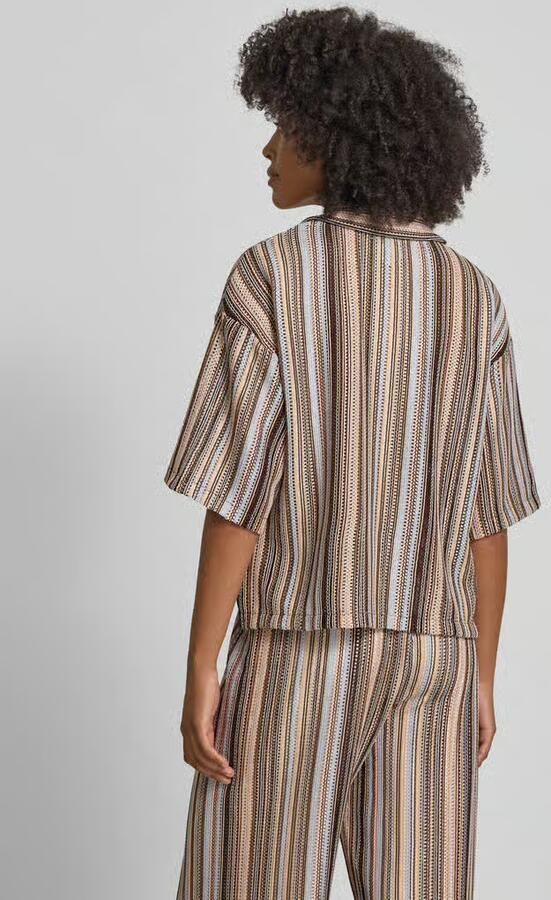Smith and Soul boxy fit blouse met V-hals
