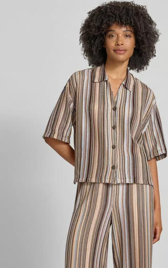 Smith and Soul boxy fit blouse met V-hals - Foto 3