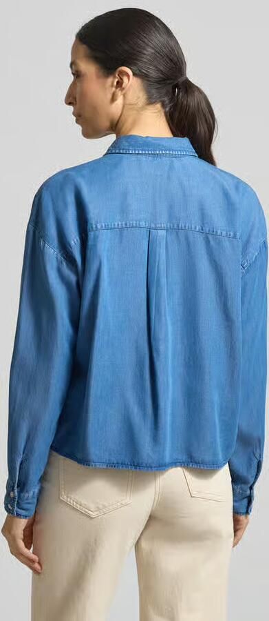 Smith and Soul Boxy fit blouse van lyocell met labeldetail - Foto 2