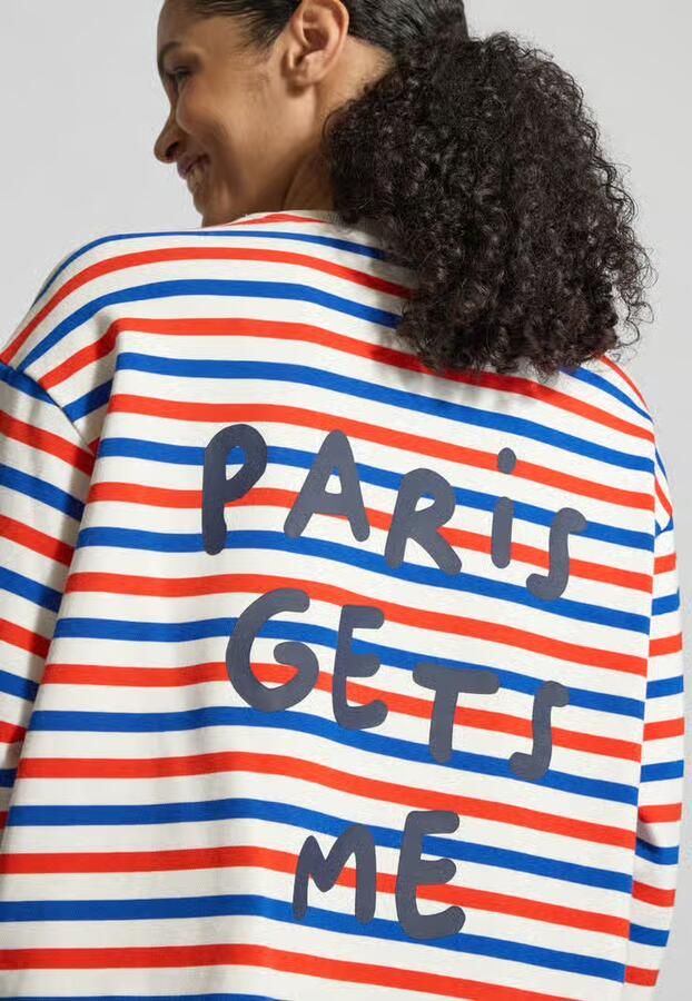 Smith and Soul Boxy fit sweatshirt met ronde hals en stitching