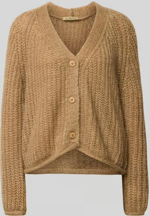 Smith and Soul cardigan in relaxed fit met wol