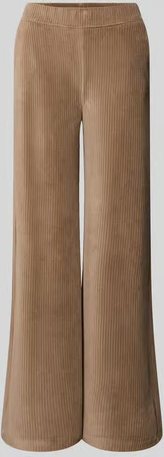 Smith and Soul Corduroy broek met steekzakken en elastische band - Foto 2