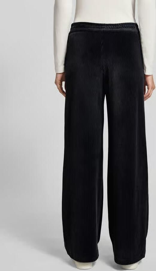 Smith and Soul Corduroy broek met steekzakken en elastische band