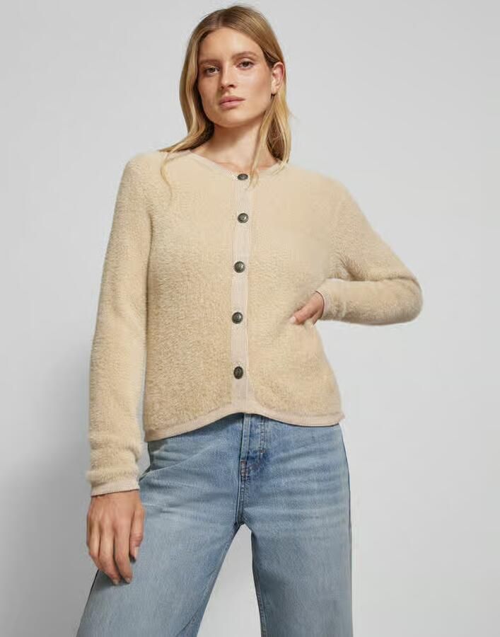 Smith and Soul Gebreide cardigan met ronde hals - Foto 2
