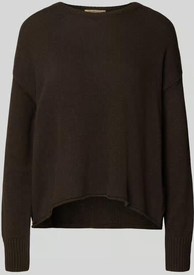 Smith and Soul Gebreide pullover met ronde hals