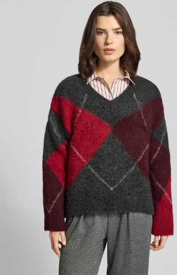 Smith and Soul Gebreide pullover met V-hals - Foto 2