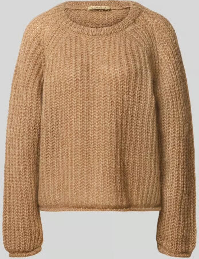 Smith and Soul Gebreide pullover met wol- en mohairgehalte