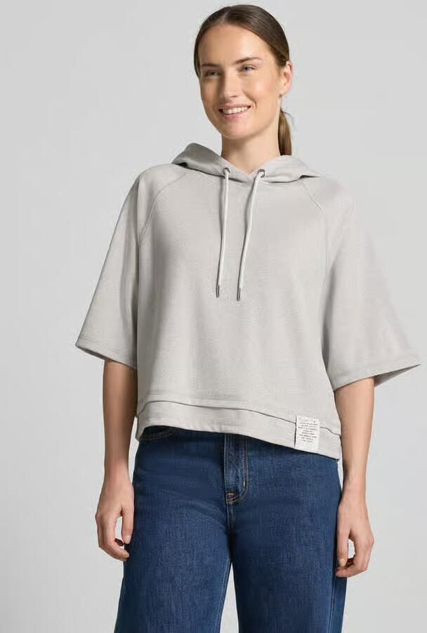 Smith and Soul Hoodie met viscose in halfmouws design - Foto 2