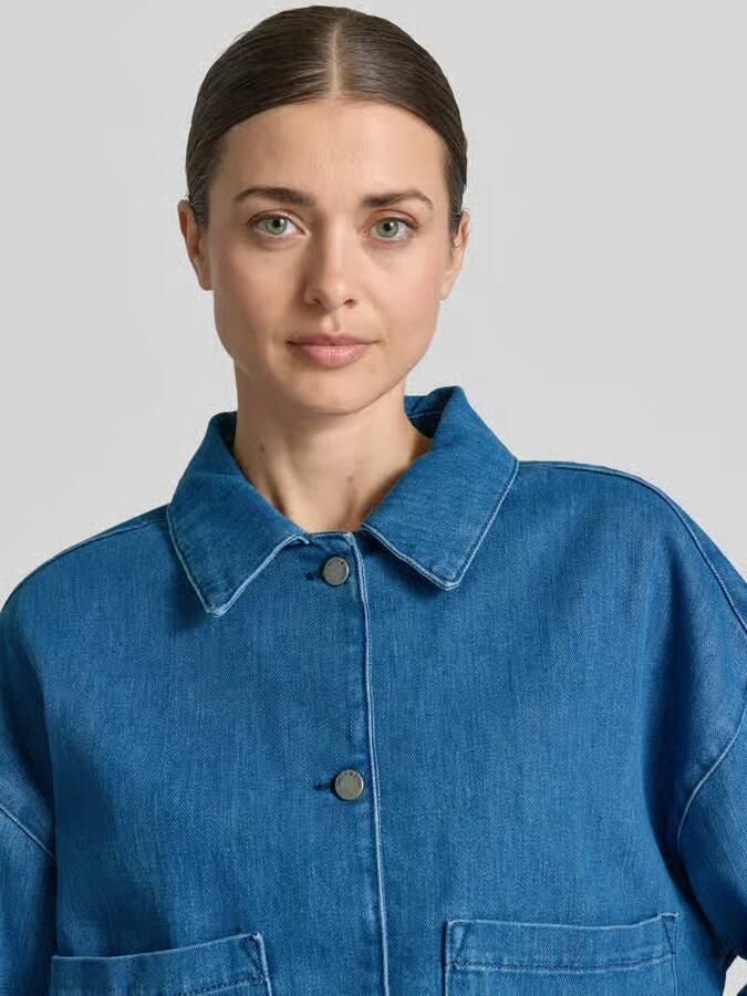 Smith and Soul jeansjack met opgestikte zakken