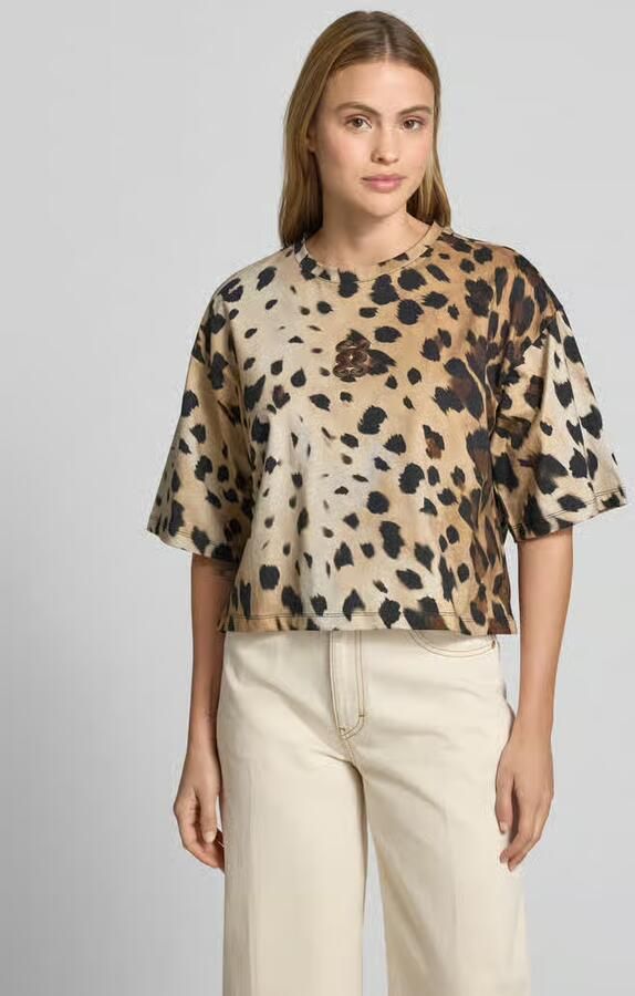 Smith and Soul Kort boxy fit T-shirt met stiksels - Foto 3