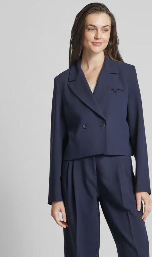 Smith and Soul Korte blazer in effen design - Foto 2