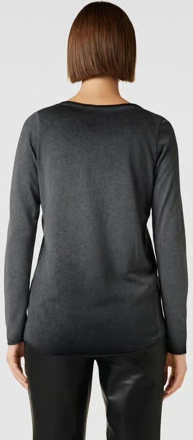Smith and Soul Shirt met lange mouwen en labelapplicatie