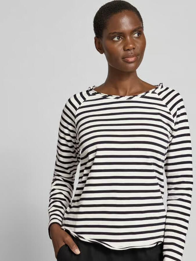 Smith and Soul Longsleeve met ronde hals en gerolde zoom - Foto 3