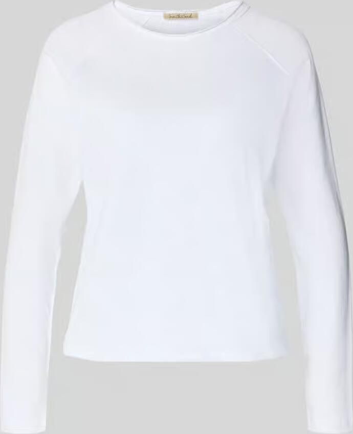 Smith and Soul Longsleeve met ronde hals
