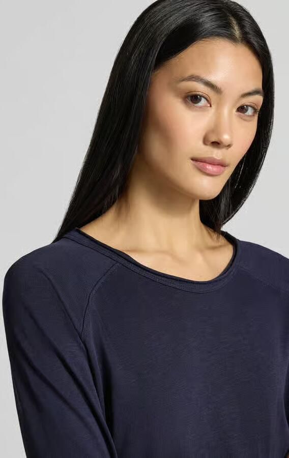 Smith and Soul Longsleeve met ronde hals en gerolde zoom - Foto 3