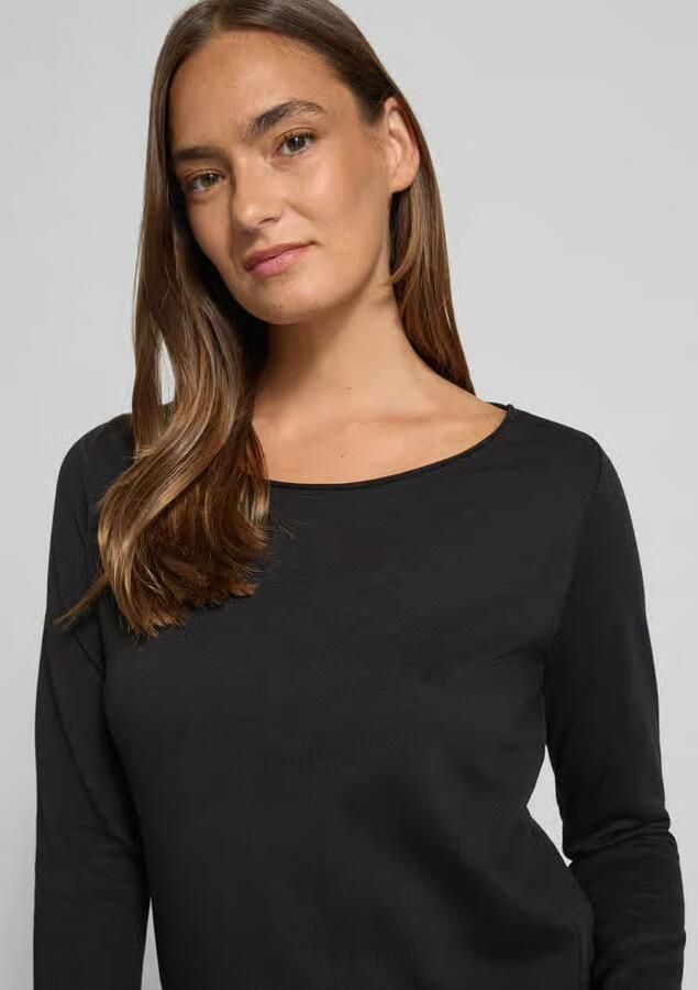Smith and Soul Regular fit shirt met lange mouwen met structuurpatroon