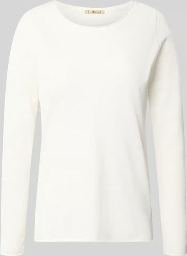 Smith and Soul Regular fit shirt met lange mouwen met structuurpatroon - Foto 3
