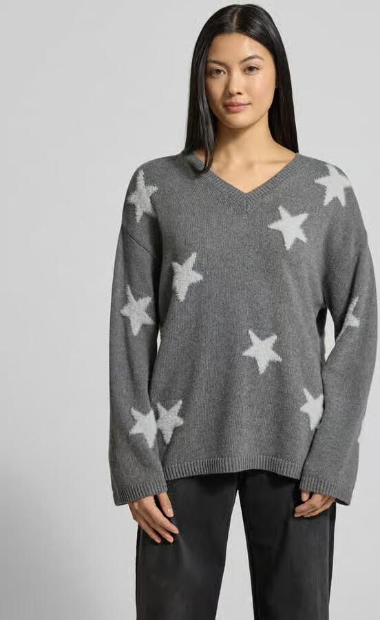 Smith and Soul Loose fit gebreide pullover met kasjmier - Foto 2