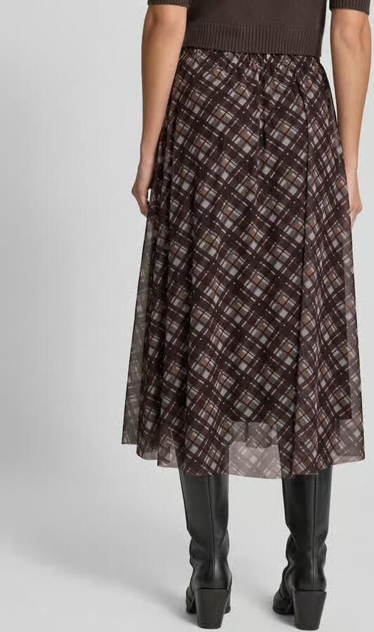 Smith and Soul Maxirok van mesh in all-over look - Foto 3