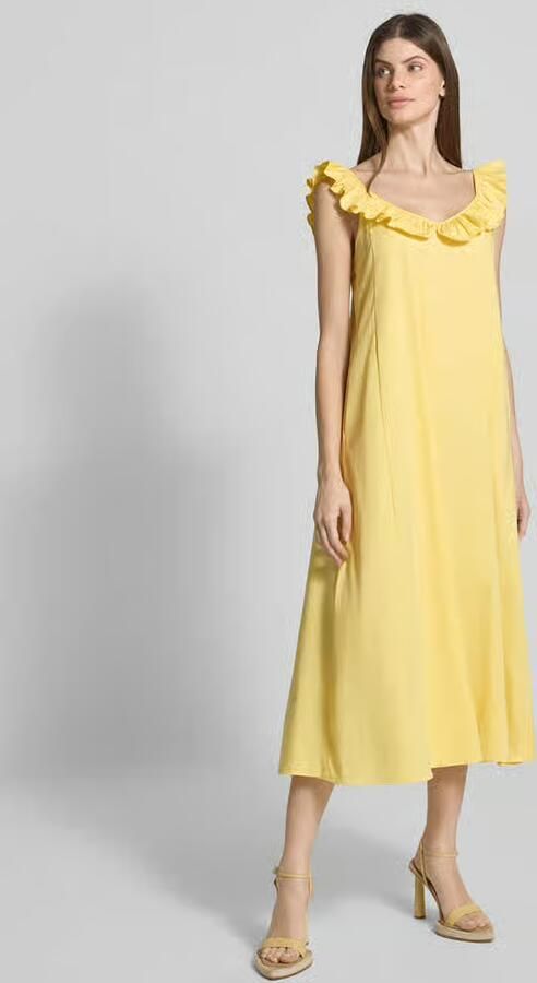 Smith and Soul Midi-jurk met ruches - Foto 2