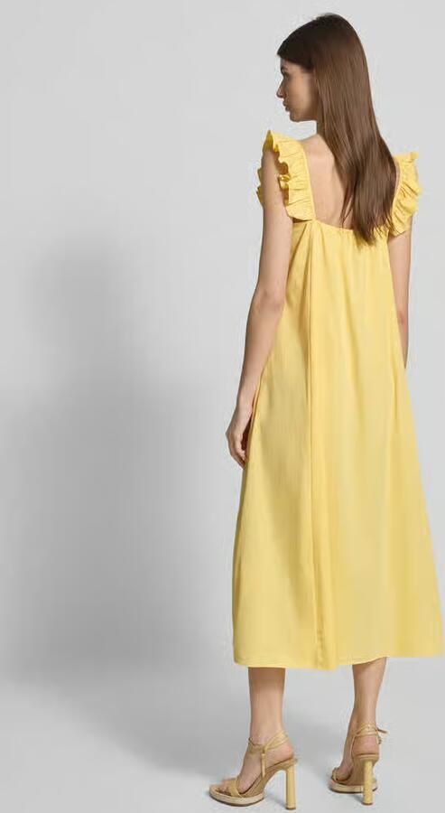 Smith and Soul Midi-jurk met ruches