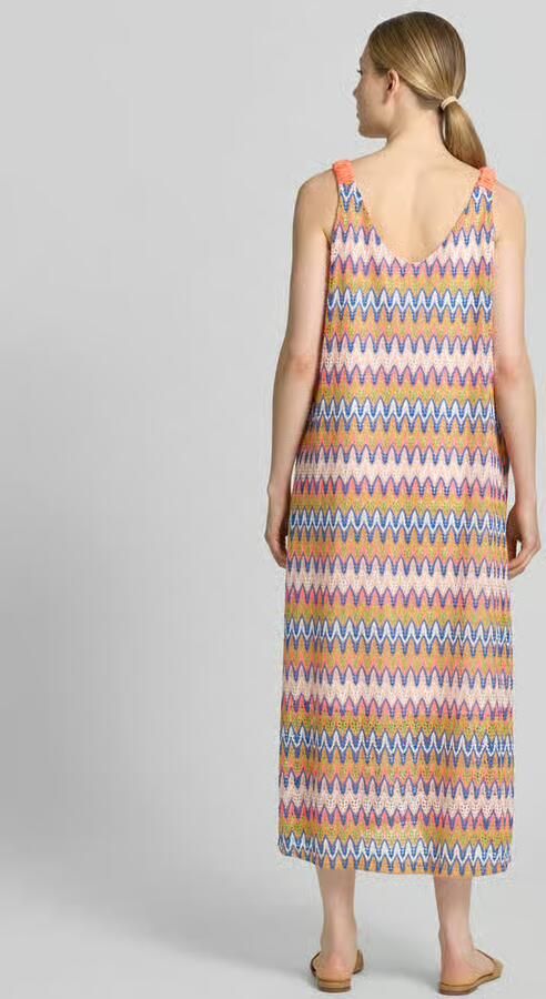 Smith and Soul midi-jurk met zigzagmotief - Foto 3