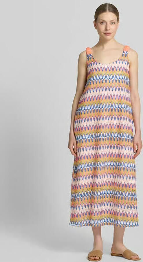 Smith and Soul midi-jurk met zigzagmotief - Foto 2