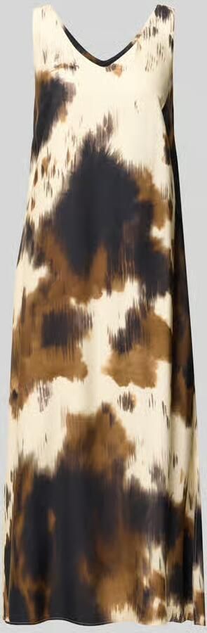 Smith and Soul midi-jurk van viscose in all-over look