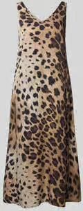 Smith and Soul midi-jurk van viscose in all-over look