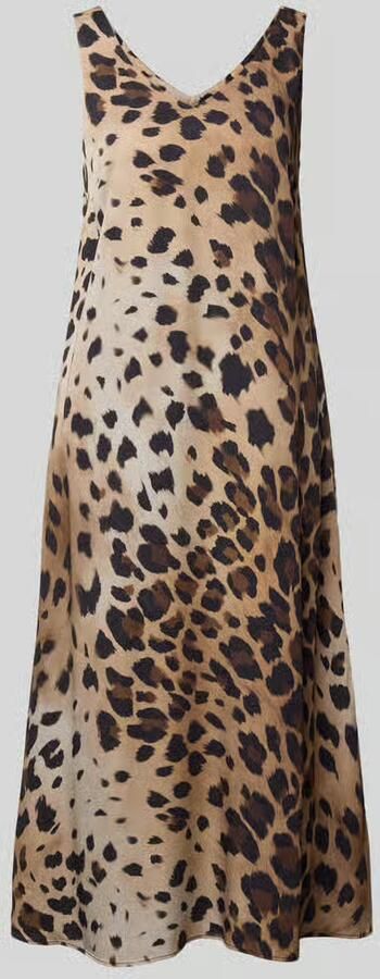 Smith and Soul midi-jurk van viscose in all-over look