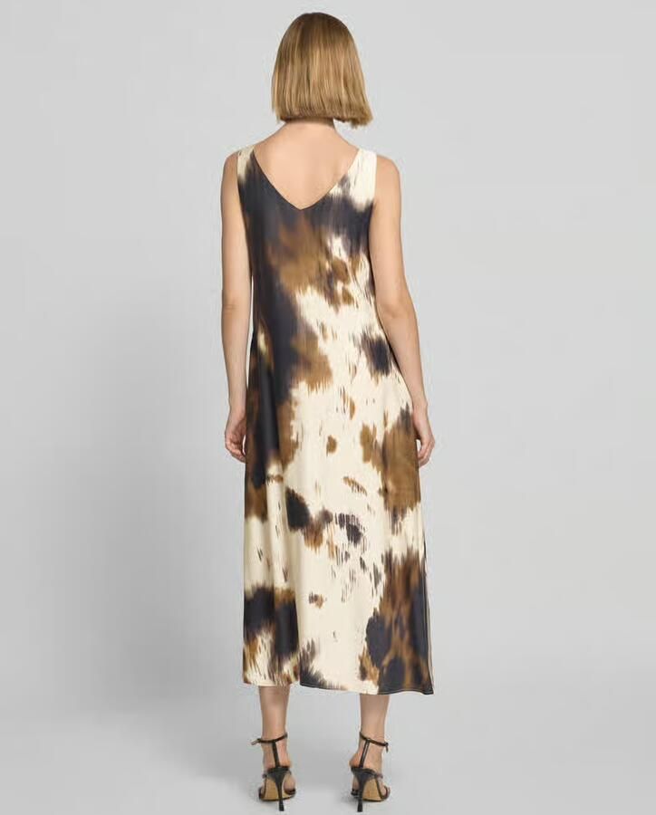 Smith and Soul midi-jurk van viscose in all-over look