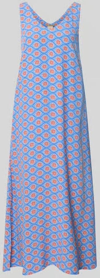 Smith and Soul midi-jurk van viscose met V-hals