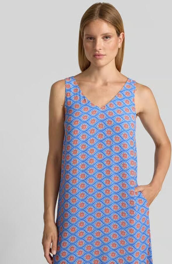 Smith and Soul midi-jurk van viscose met V-hals - Foto 2