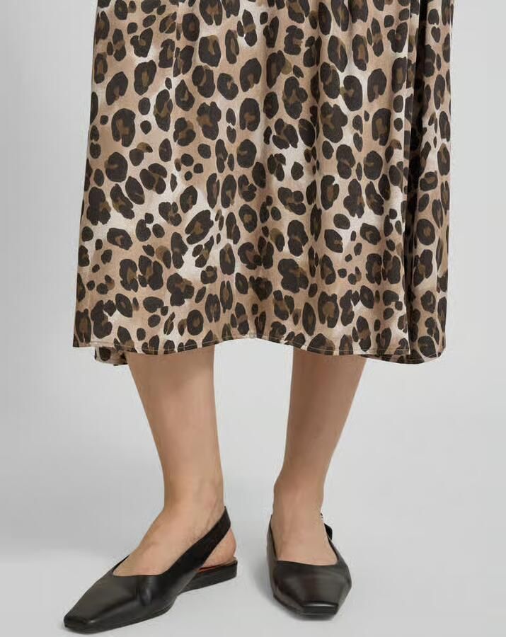 Smith and Soul Midi-rok met plooien
