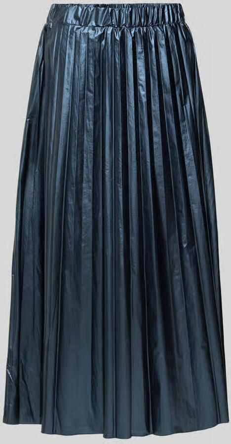 Smith and Soul Midirok in metallic look met plissévouwen - Foto 2