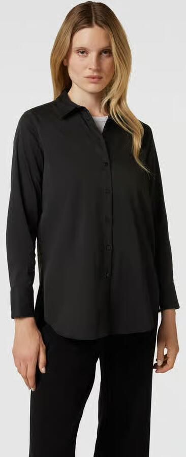 Smith and Soul Overhemdblouse met kentkraag en knoopsluiting - Foto 2