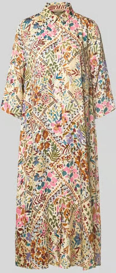 Smith and Soul Overhemdjurk van viscose in all-over look