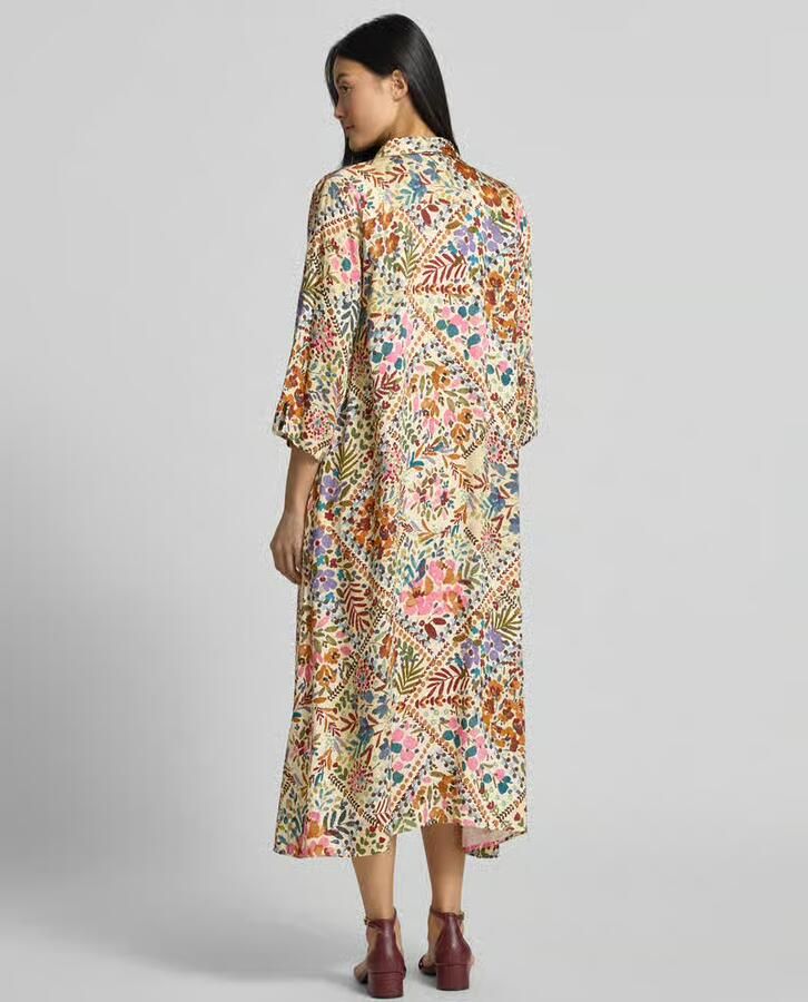 Smith and Soul Overhemdjurk van viscose in all-over look - Foto 2
