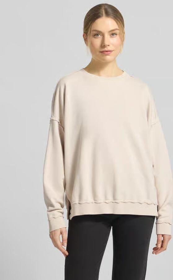 Smith and Soul oversized fit sweatshirt met sierboorden - Foto 2