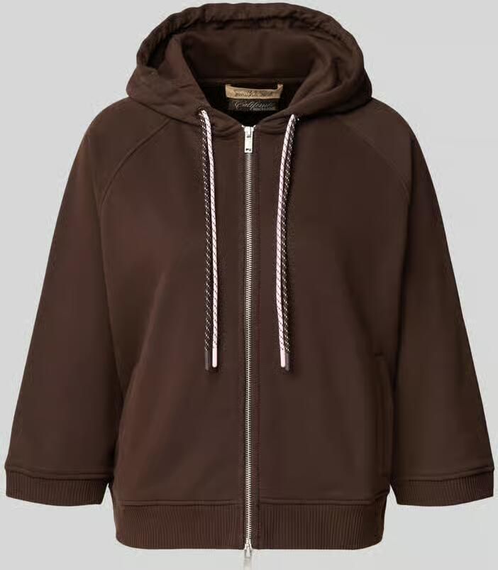 Smith and Soul oversized sweatjack met dubbele tunnelkoord