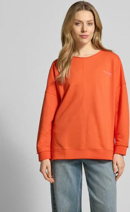 Smith and Soul Oversized sweatshirt met labelprint - Foto 4