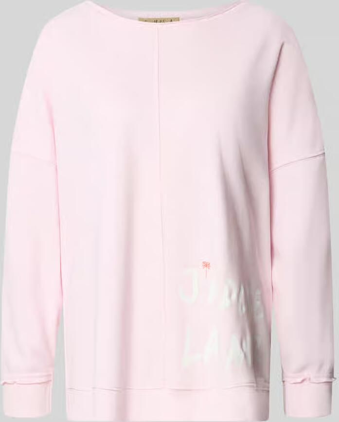 Smith and Soul Oversized sweatshirt met statementprint en rolzoom - Foto 2
