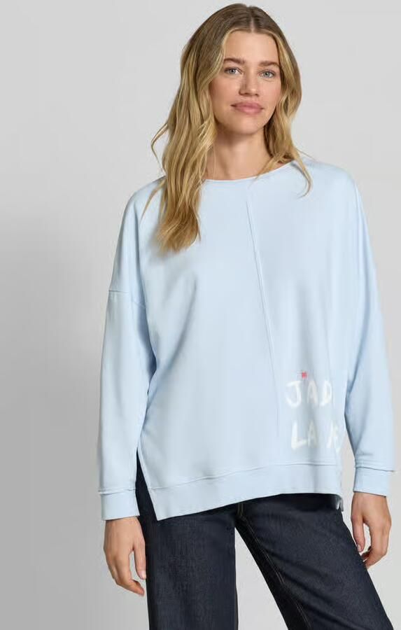 Smith and Soul Oversized sweatshirt met statementprint en rolzoom - Foto 2